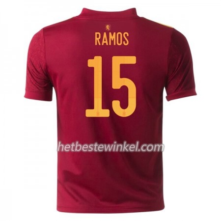 Spanje Sergio Ramos 15 Voetbalshirts Thuis EK 2020